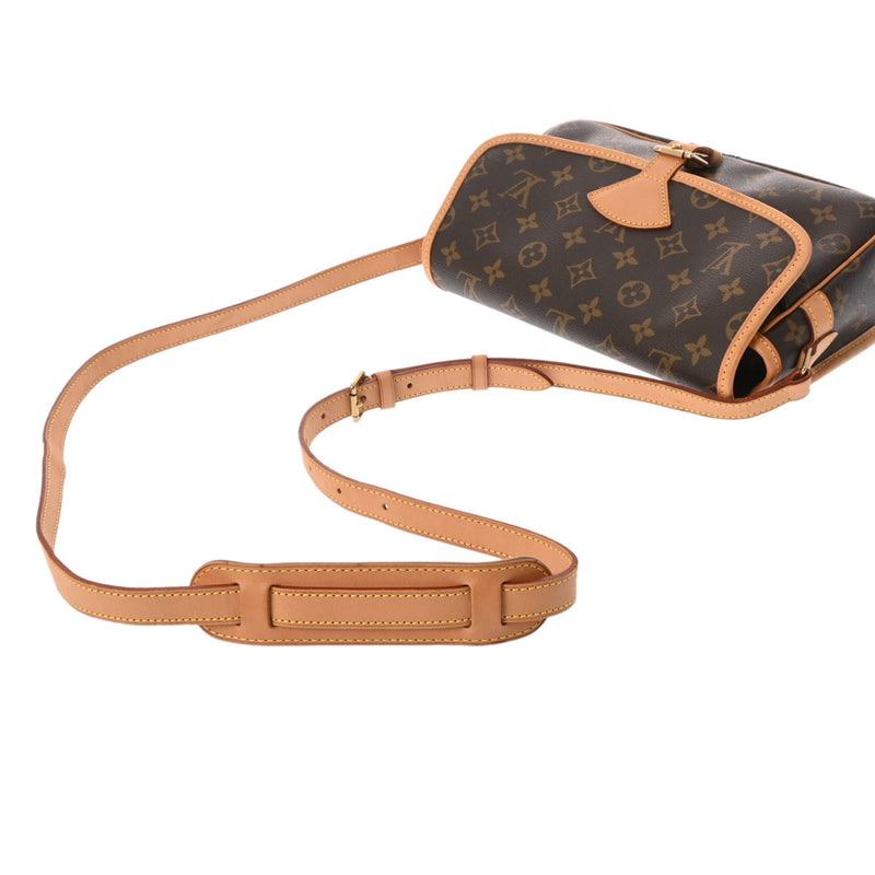 LOUIS VUITTON ルイヴィトン モノグラム ソローニュ ブラウン M42250 レディース モノグラムキャンバス ショルダーバッグ ABランク 中古 銀蔵