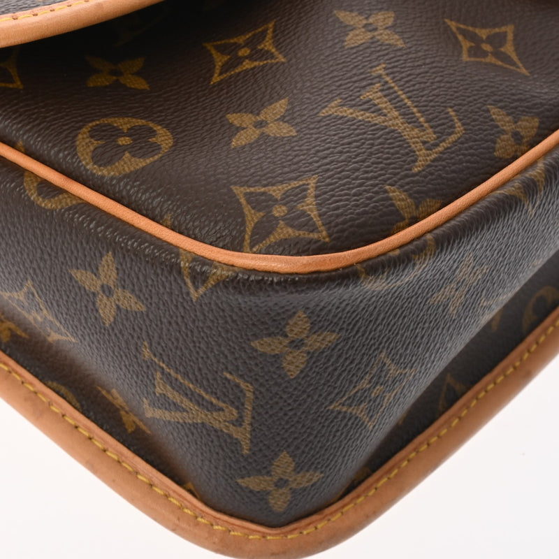 LOUIS VUITTON ルイヴィトン モノグラム ソローニュ ブラウン M42250 レディース モノグラムキャンバス ショルダーバッグ ABランク 中古 銀蔵