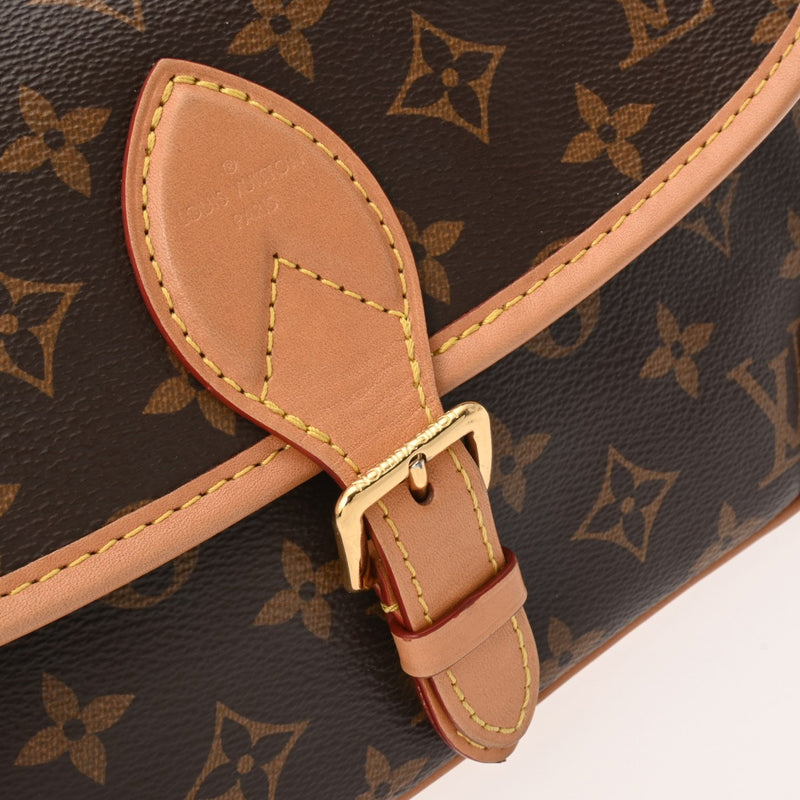 LOUIS VUITTON ルイヴィトン モノグラム ディアヌ NM PM 2WAY ブラウン M45985 レディース モノグラムキャンバス ショルダーバッグ ABランク 中古 銀蔵