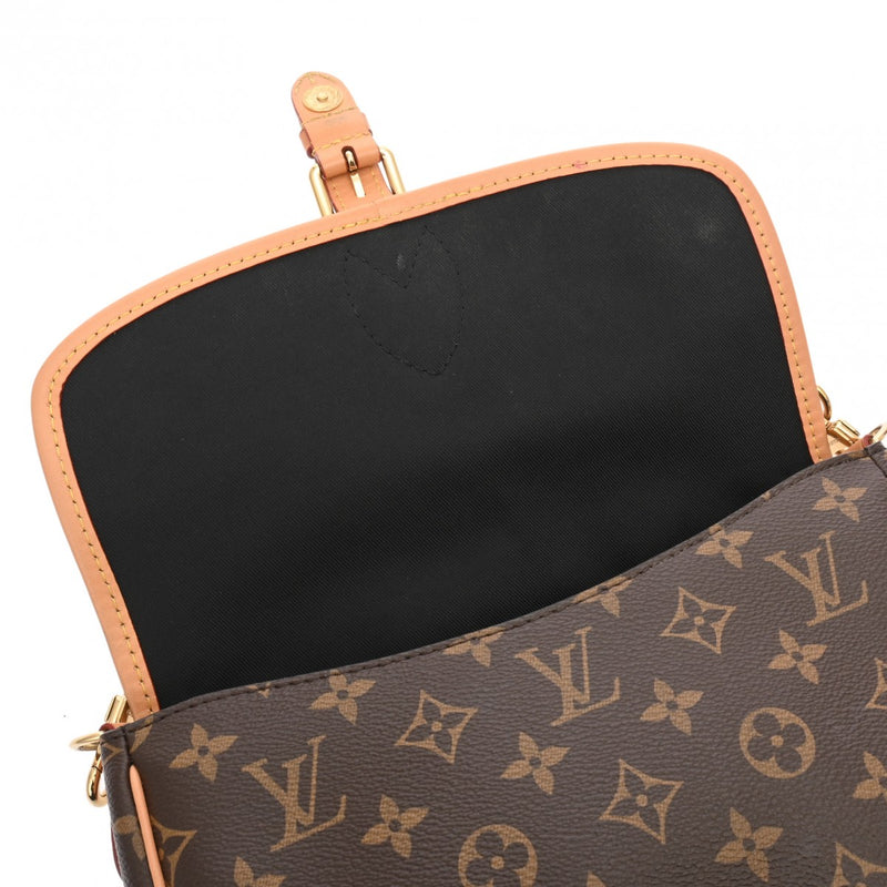 LOUIS VUITTON ルイヴィトン モノグラム ディアヌ NM PM 2WAY ブラウン M45985 レディース モノグラムキャンバス ショルダーバッグ ABランク 中古 銀蔵