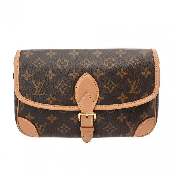 LOUIS VUITTON ルイヴィトン モノグラム ディアヌ NM PM 2WAY ブラウン M45985 レディース モノグラムキャンバス ショルダーバッグ ABランク 中古 銀蔵