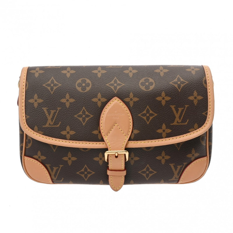 LOUIS VUITTON ルイヴィトン モノグラム ディアヌ NM PM 2WAY ブラウン M45985 レディース モノグラムキャンバス ショルダーバッグ ABランク 中古 銀蔵