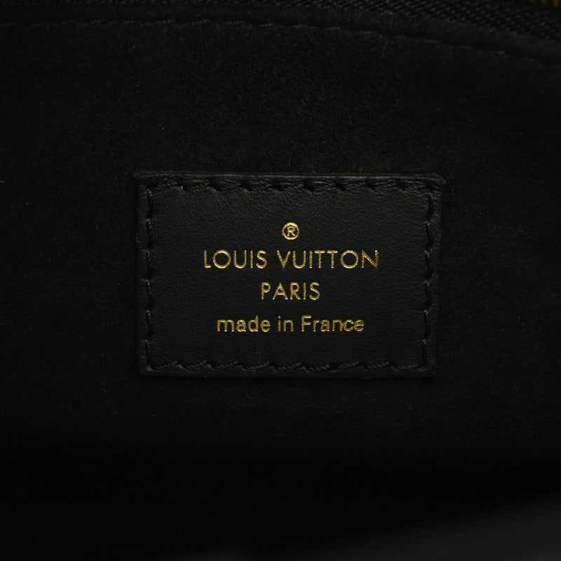 LOUIS VUITTON ルイヴィトン モノグラムアンプラント オンザゴー PM 2WAY ノワール M45653 レディース レザー ハンドバッグ Aランク 中古 銀蔵