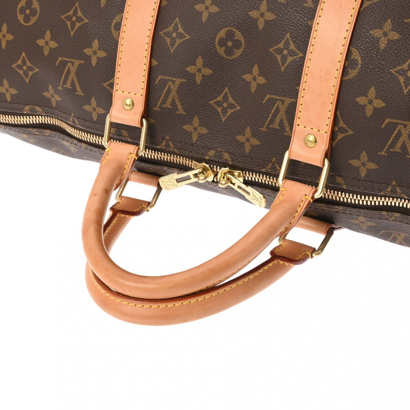 LOUIS VUITTON ルイヴィトン モノグラム キーポル 50 ブラウン M41426 ユニセックス モノグラムキャンバス ボストンバッグ ABランク 中古 銀蔵