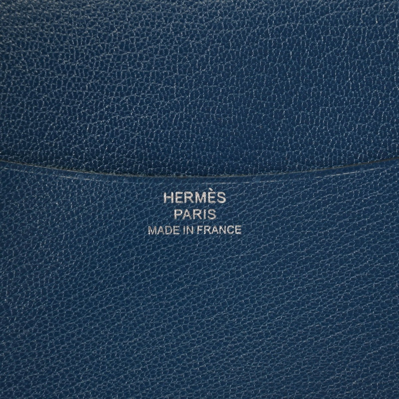 HERMES エルメス アジェンダ PM ディープブルー D刻印(2019年頃) ユニセックス シェーブル 手帳カバー ABランク 中古 銀蔵