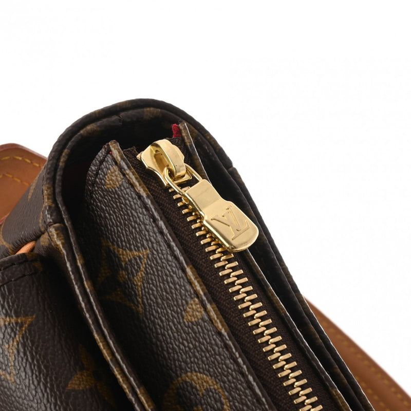 LOUIS VUITTON ルイヴィトン モノグラム ヴィバシテ GM セミショルダー ブラウン M51163 レディース モノグラムキャンバス ハンドバッグ ABランク 中古 銀蔵