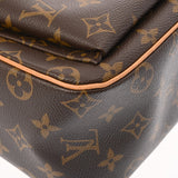 LOUIS VUITTON ルイヴィトン モノグラム ヴィバシテ GM セミショルダー ブラウン M51163 レディース モノグラムキャンバス ハンドバッグ ABランク 中古 銀蔵