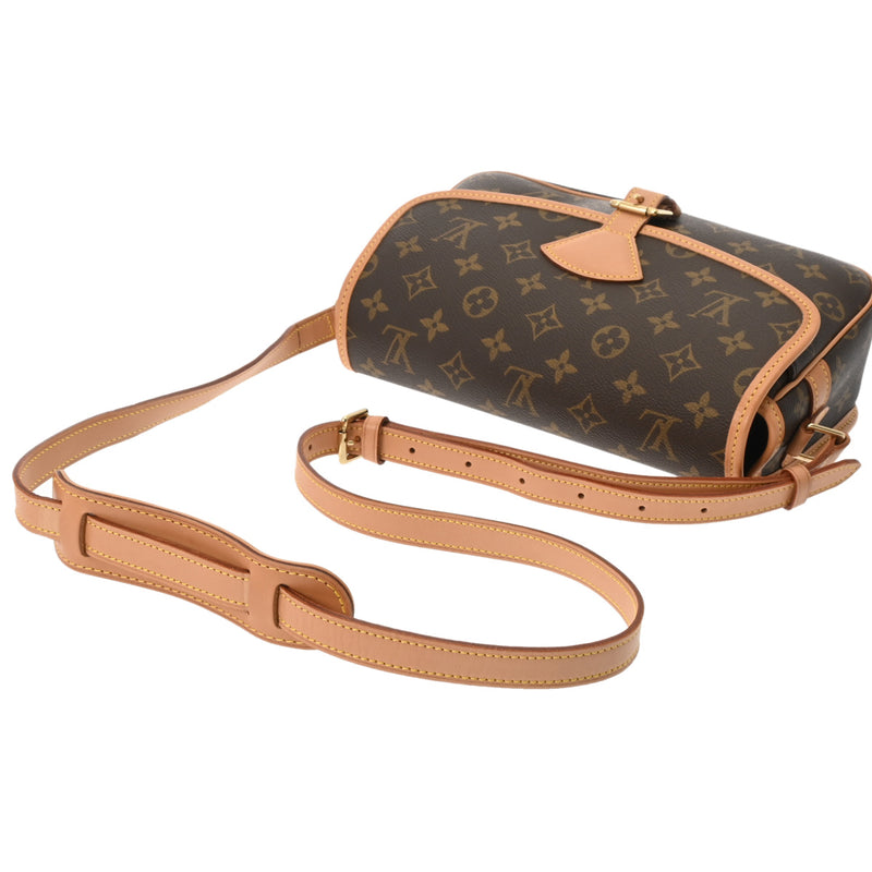 LOUIS VUITTON ルイヴィトン モノグラム ソローニュ ブラウン M42250 レディース モノグラムキャンバス ショルダーバッグ ABランク 中古 銀蔵