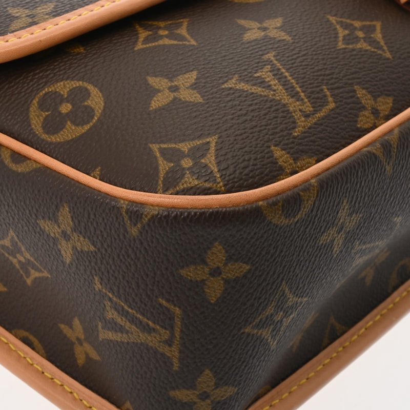 LOUIS VUITTON ルイヴィトン モノグラム ソローニュ ブラウン M42250 レディース モノグラムキャンバス ショルダーバッグ ABランク 中古 銀蔵