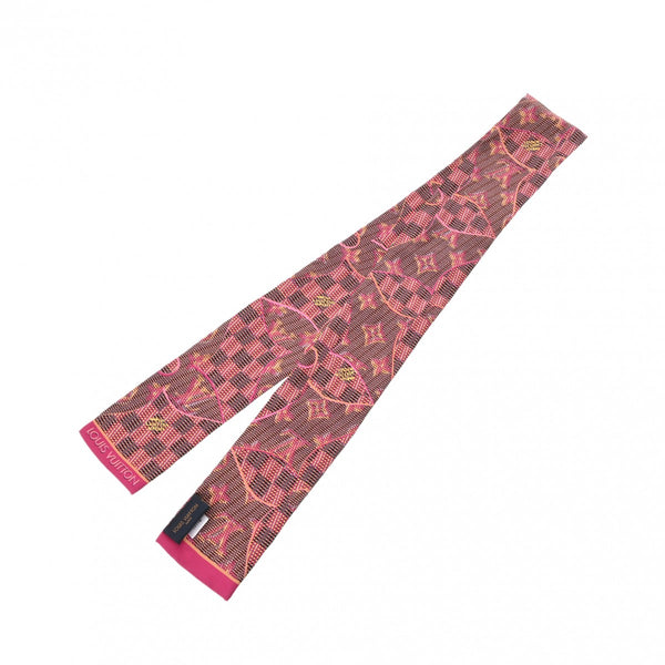 LOUIS VUITTON ルイヴィトン バンドー LVポップ マルチカラー MP2499 レディース シルク100％ スカーフ Aランク 中古 銀蔵