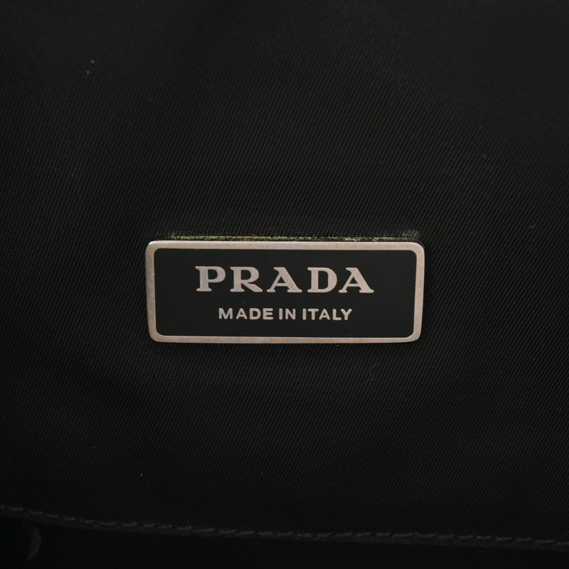 PRADA プラダ バックパック ブラック メンズ ナイロン リュック・デイパック Aランク 中古 銀蔵