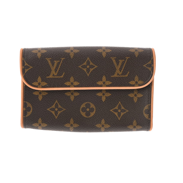 LOUIS VUITTON ルイヴィトン モノグラム ポシェットフロランティーヌ ベルトL ブラウン M51855 レディース モノグラムキャンバス ウエストバッグ ABランク 中古 銀蔵