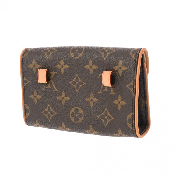 LOUIS VUITTON ルイヴィトン モノグラム ポシェットフロランティーヌ ベルトL ブラウン M51855 レディース モノグラムキャンバス ウエストバッグ ABランク 中古 銀蔵