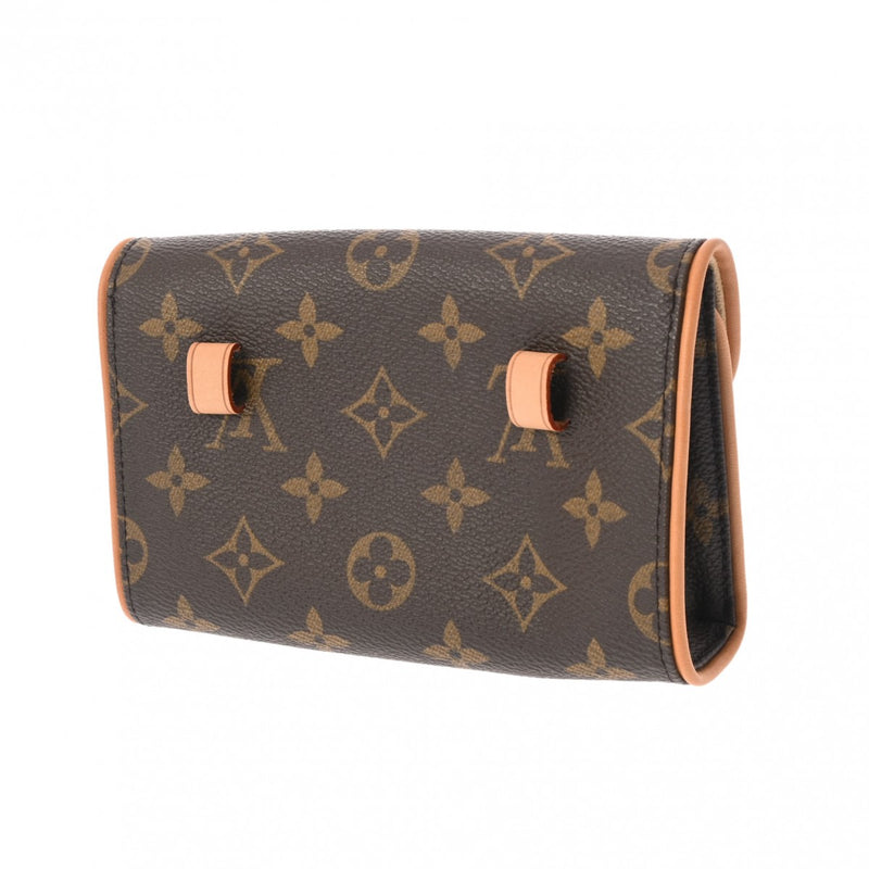 LOUIS VUITTON ルイヴィトン モノグラム ポシェットフロランティーヌ ベルトL ブラウン M51855 レディース モノグラムキャンバス ウエストバッグ ABランク 中古 銀蔵