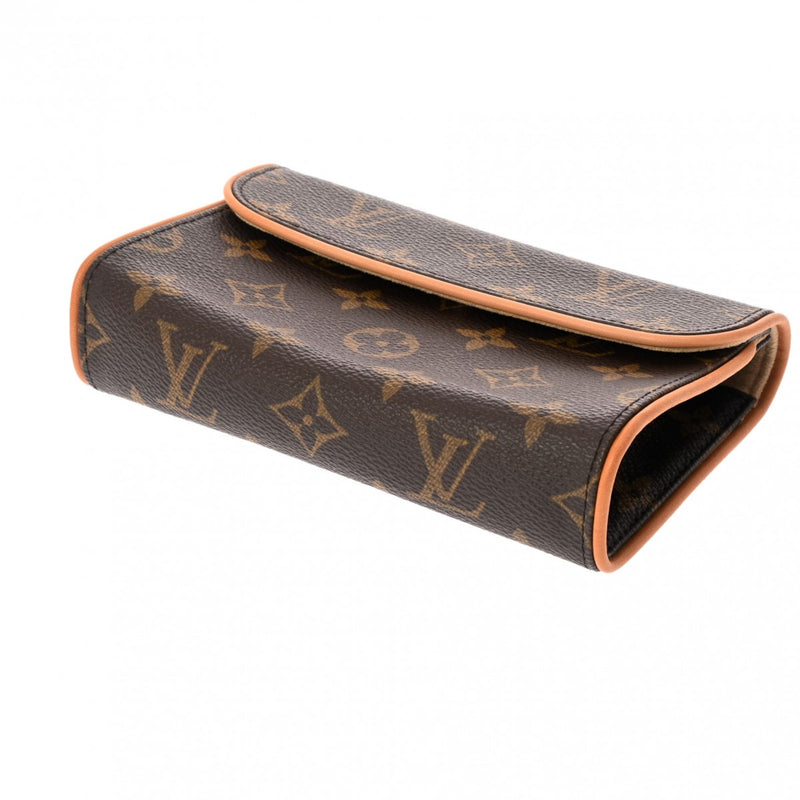 LOUIS VUITTON ルイヴィトン モノグラム ポシェットフロランティーヌ ベルトL ブラウン M51855 レディース モノグラムキャンバス ウエストバッグ ABランク 中古 銀蔵