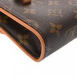 LOUIS VUITTON ルイヴィトン モノグラム ポシェットフロランティーヌ ベルトL ブラウン M51855 レディース モノグラムキャンバス ウエストバッグ ABランク 中古 銀蔵