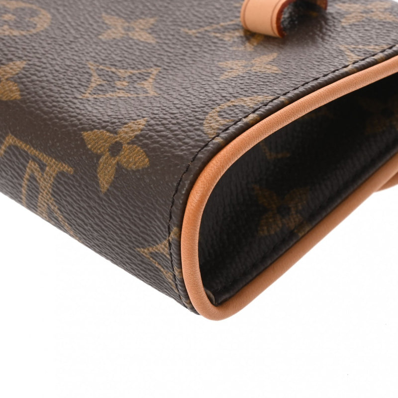 LOUIS VUITTON ルイヴィトン モノグラム ポシェットフロランティーヌ ベルトL ブラウン M51855 レディース モノグラムキャンバス ウエストバッグ ABランク 中古 銀蔵