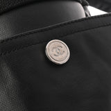 CHANEL シャネル パリビアリッツ トート GM ブラック A34210 レディース レザー キャンバス トートバッグ ABランク 中古 銀蔵