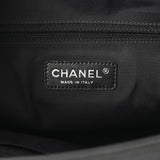 CHANEL シャネル パリビアリッツ トート GM ブラック A34210 レディース レザー キャンバス トートバッグ ABランク 中古 銀蔵