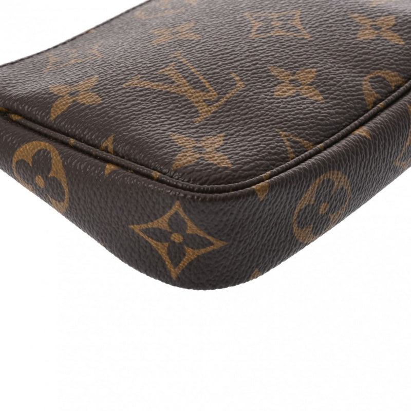 LOUIS VUITTON ルイヴィトン モノグラム ミニ ポシェット アクセソワール ブラウン M58009 レディース モノグラムキャンバス アクセサリーポーチ ABランク 中古 銀蔵