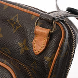 LOUIS VUITTON ルイヴィトン モノグラム ミニアマゾン ブラウン M45238 ユニセックス モノグラムキャンバス ショルダーバッグ Bランク 中古 銀蔵