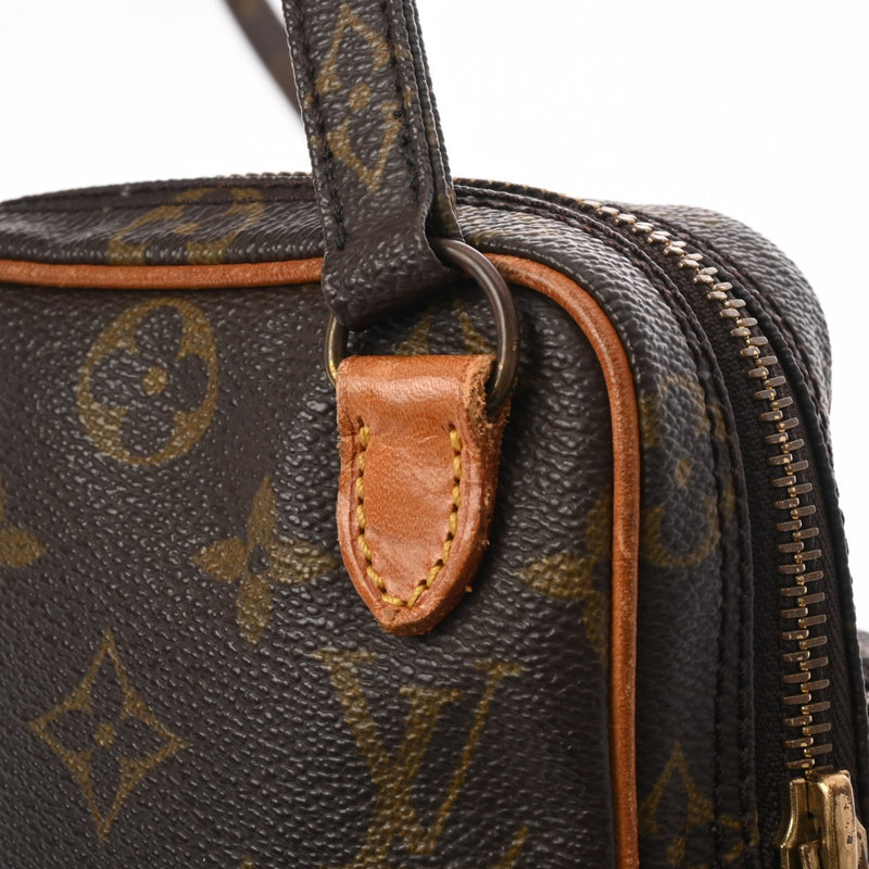 LOUIS VUITTON ルイヴィトン モノグラム ミニアマゾン ブラウン M45238 ユニセックス モノグラムキャンバス ショルダーバッグ Bランク 中古 銀蔵