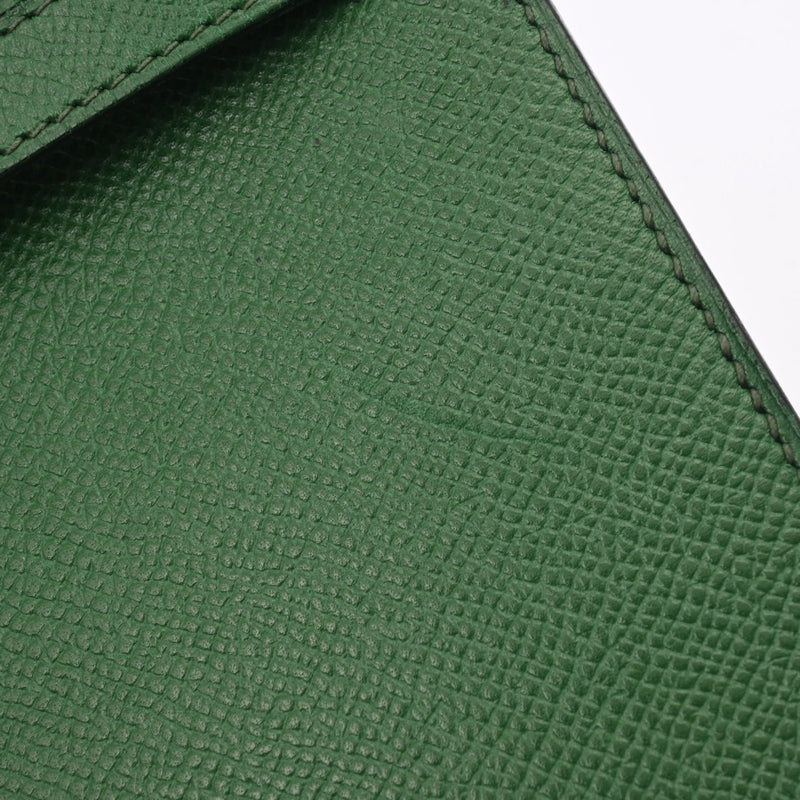 HERMES エルメス ミニケリー グリーン ○V刻印(1992年頃) レディース クシュベル 2WAYバッグ ABランク 中古 銀蔵