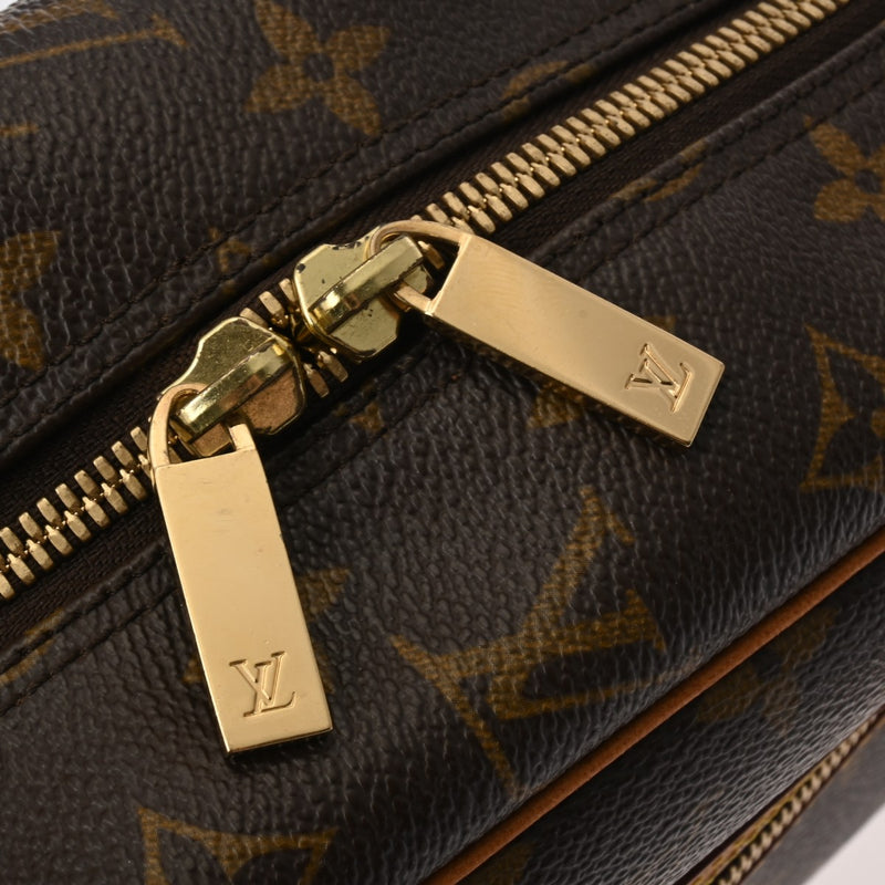 LOUIS VUITTON ルイヴィトン モノグラム シテ MM ブラウン M51182 レディース モノグラムキャンバス ハンドバッグ Bランク 中古 銀蔵