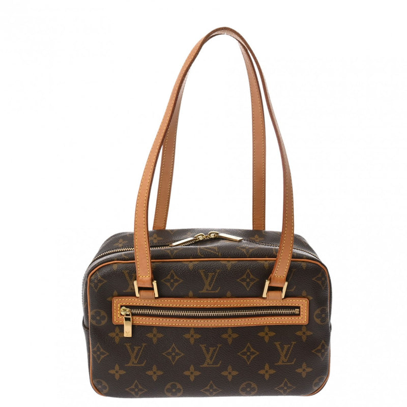 LOUIS VUITTON ルイヴィトン モノグラム シテ MM ブラウン M51182 レディース モノグラムキャンバス ハンドバッグ Bランク 中古 銀蔵