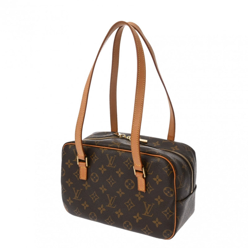 LOUIS VUITTON ルイヴィトン モノグラム シテ MM ブラウン M51182 レディース モノグラムキャンバス ハンドバッグ Bランク 中古 銀蔵