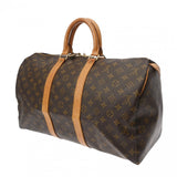 LOUIS VUITTON ルイヴィトン モノグラム キーポル 45 ブラウン M41428 ユニセックス モノグラムキャンバス ボストンバッグ Bランク 中古 銀蔵