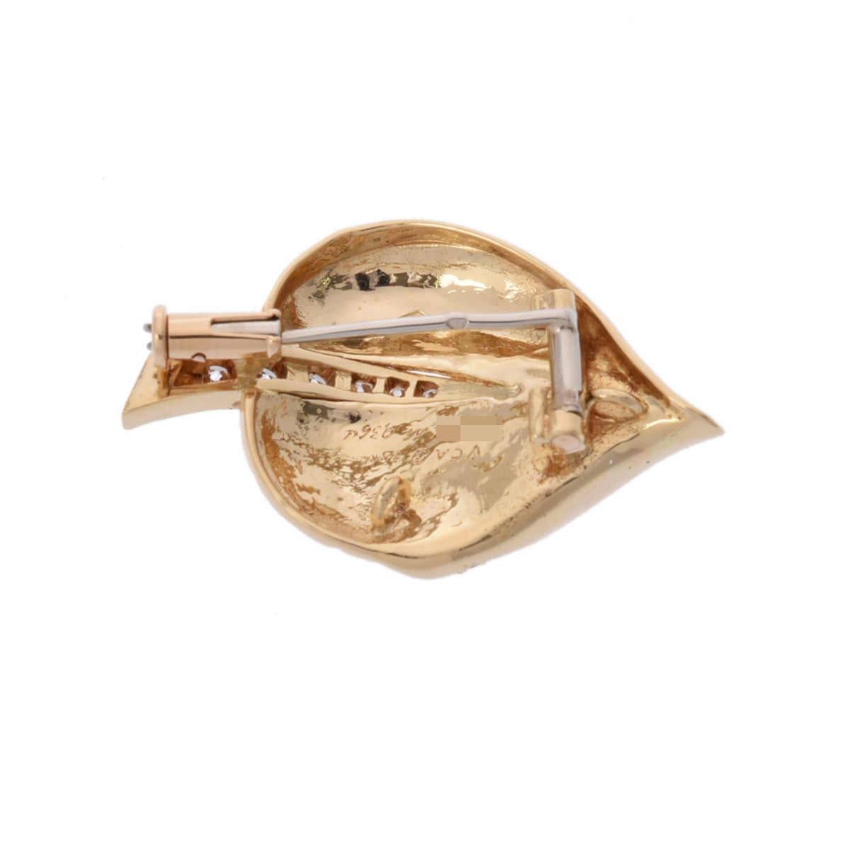 ヴァンクリーフ＆アーペルダイヤ 0.364ct レディース ブローチ VAN