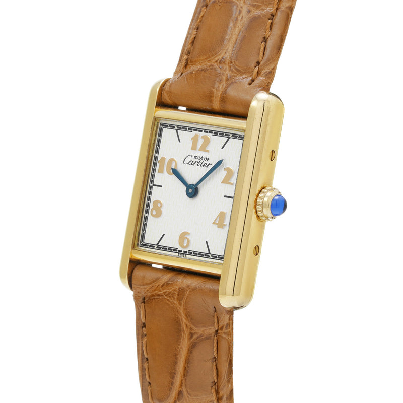 カルティエ マストタンク レディース 腕時計 W1008354 CARTIER 中古