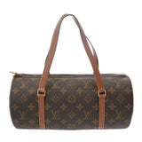 LOUIS VUITTON ルイヴィトン モノグラム パピヨン GM 旧型 ブラウン M51365 レディース モノグラムキャンバス ハンドバッグ Cランク 中古 銀蔵
