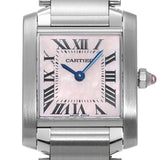 CARTIER カルティエ タンクフランセーズ SM W51008Q3 レディース 腕時計 クォーツ Aランク 中古 銀蔵