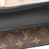 LOUIS VUITTON ルイヴィトン モノグラムリバース トランククラッチ 2WAY キャメル/ブラウン M43596 レディース モノグラムキャンバス ショルダーバッグ Aランク 中古 銀蔵