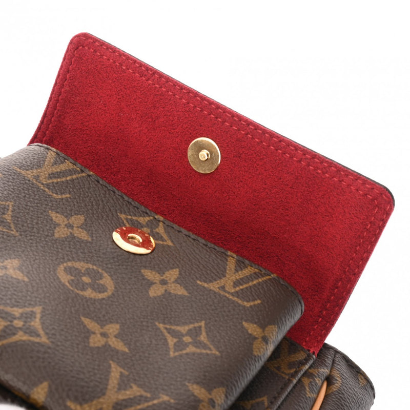 LOUIS VUITTON ルイヴィトン モノグラム ヴィバシテ PM ブラウン M51165 レディース モノグラムキャンバス ショルダーバッグ ABランク 中古 銀蔵