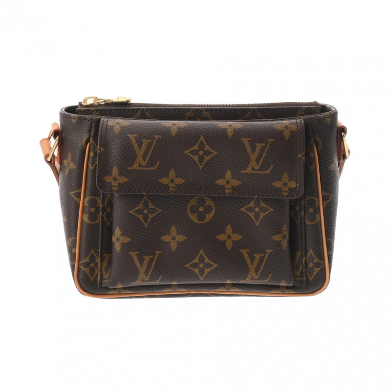 LOUIS VUITTON ルイヴィトン モノグラム ヴィバシテ PM ブラウン M51165 レディース モノグラムキャンバス ショルダーバッグ ABランク 中古 銀蔵