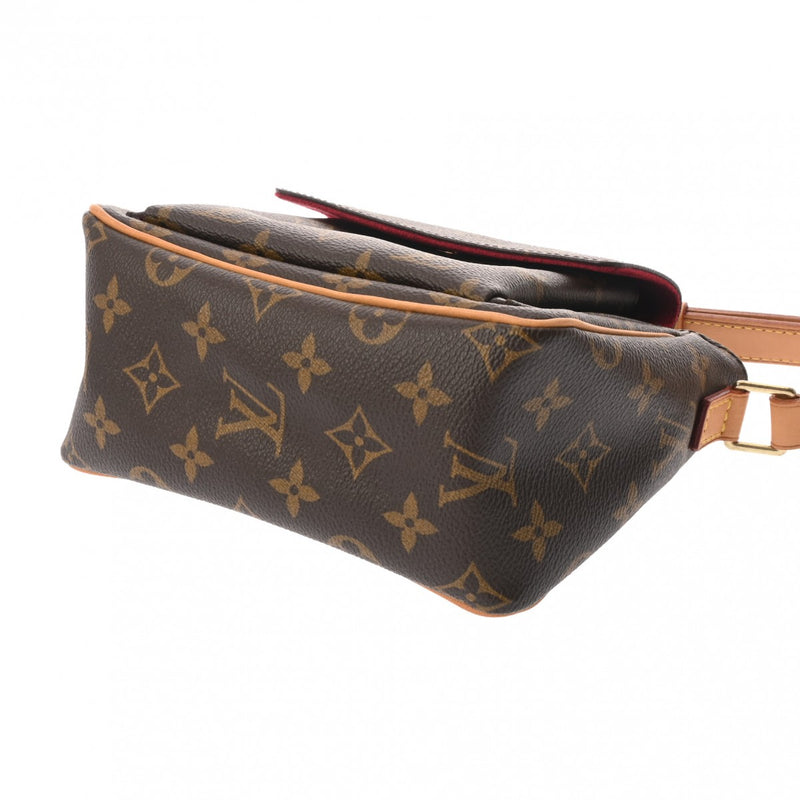 LOUIS VUITTON ルイヴィトン モノグラム ヴィバシテ PM ブラウン M51165 レディース モノグラムキャンバス ショルダーバッグ ABランク 中古 銀蔵