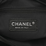 CHANEL シャネル パリビアリッツ トート PM ブラック A34208 レディース キャンバス レザー トートバッグ Aランク 中古 銀蔵