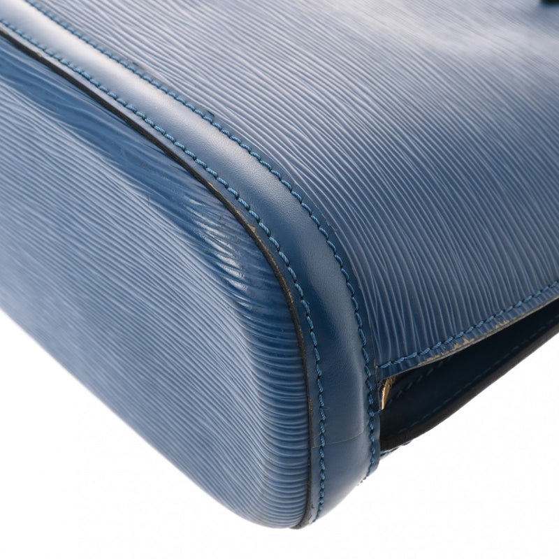 LOUIS VUITTON ルイヴィトン エピ リュサック トレドブルー M52285 レディース エピレザー ショルダーバッグ Bランク 中古 銀蔵