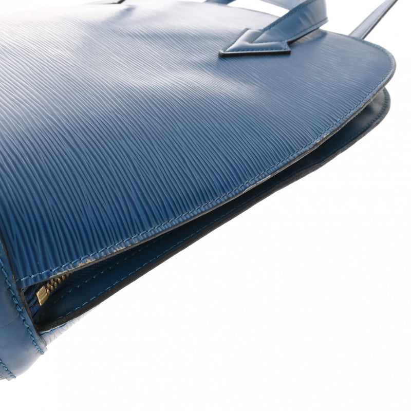 LOUIS VUITTON ルイヴィトン エピ リュサック トレドブルー M52285 レディース エピレザー ショルダーバッグ Bランク 中古 銀蔵