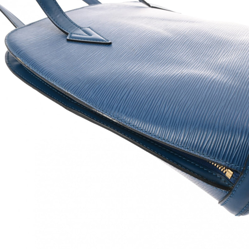 LOUIS VUITTON ルイヴィトン エピ リュサック トレドブルー M52285 レディース エピレザー ショルダーバッグ Bランク 中古 銀蔵