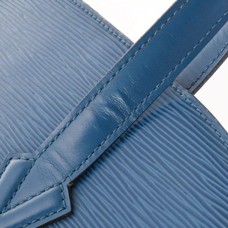 LOUIS VUITTON ルイヴィトン エピ リュサック トレドブルー M52285 レディース エピレザー ショルダーバッグ Bランク 中古 銀蔵