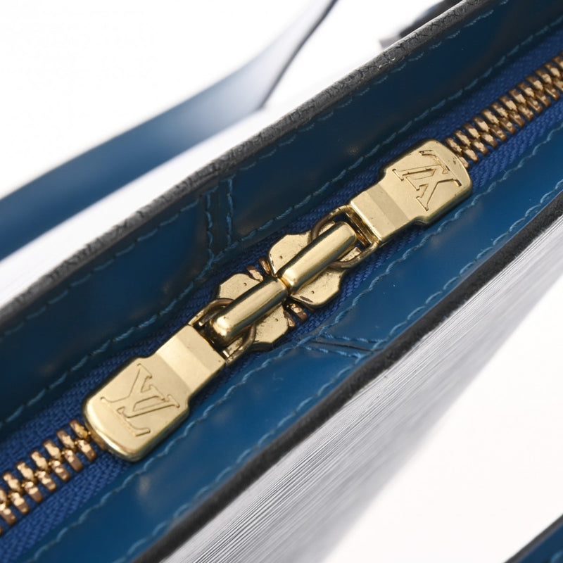 LOUIS VUITTON ルイヴィトン エピ リュサック トレドブルー M52285 レディース エピレザー ショルダーバッグ Bランク 中古 銀蔵