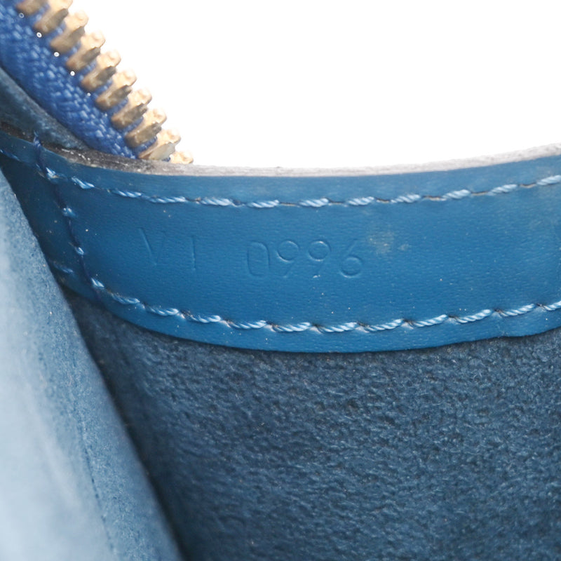 LOUIS VUITTON ルイヴィトン エピ リュサック トレドブルー M52285 レディース エピレザー ショルダーバッグ Bランク 中古 銀蔵