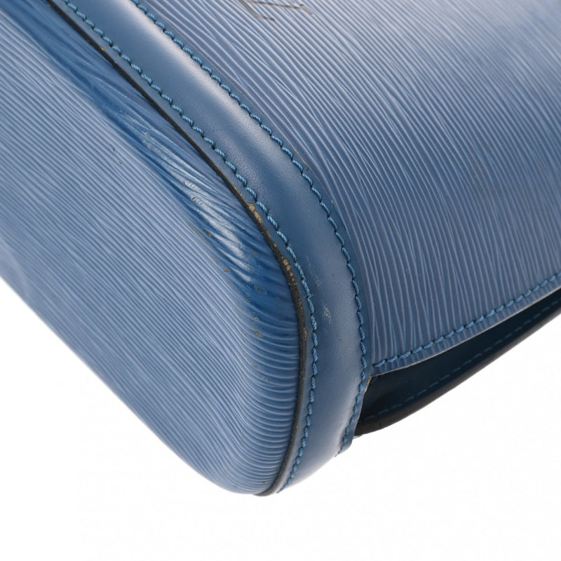 LOUIS VUITTON ルイヴィトン エピ リュサック トレドブルー M52285 レディース エピレザー ショルダーバッグ Bランク 中古 銀蔵