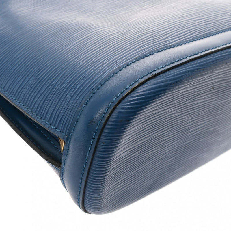 LOUIS VUITTON ルイヴィトン エピ リュサック トレドブルー M52285 レディース エピレザー ショルダーバッグ Bランク 中古 銀蔵