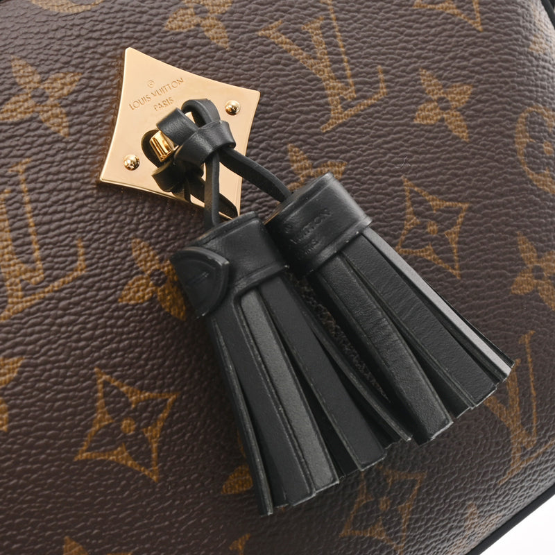 LOUIS VUITTON ルイヴィトン モノグラム サントンジュ ノワール M43555 レディース モノグラムキャンバス ショルダーバッグ Aランク 中古 銀蔵