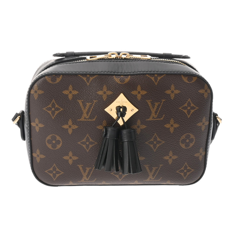 LOUIS VUITTON ルイヴィトン モノグラム サントンジュ ノワール M43555 レディース モノグラムキャンバス ショルダーバッグ Aランク 中古 銀蔵